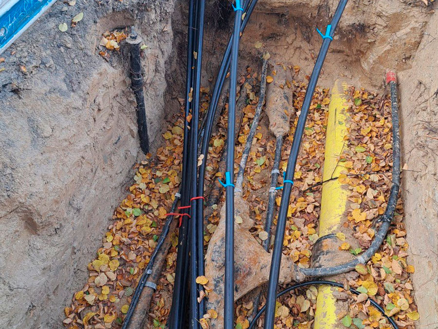 Kabel- und Leitungsverlegung