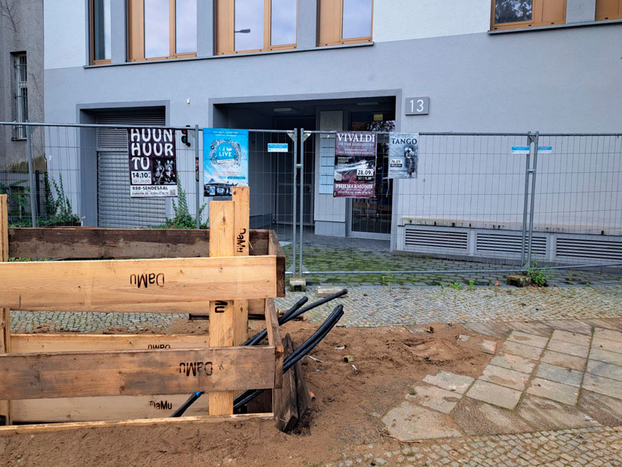 Tiefbau für Hausanschlüsse und Trassen